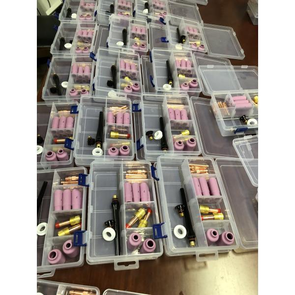 High Durability Tig Consumables Kits Gas Lens For WP 17 18 26 Torch