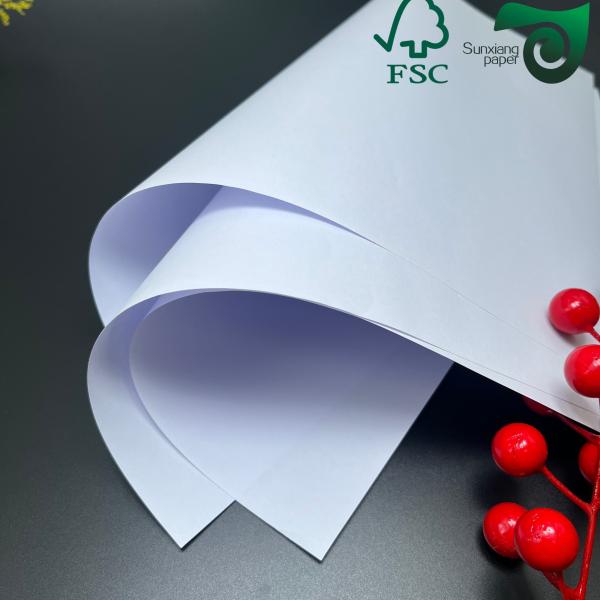 40gsm 50gsm OBA Free Uncoated Woodfree Offset Bond Paper Sheets Lightweight FSC SGS