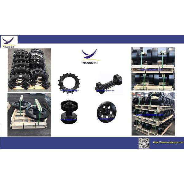 Crawler dumper rubber track undercarriage sprocket assy MST 800 sprocket by factory manufacturer