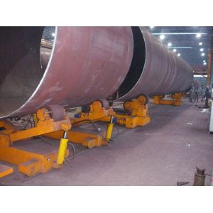 China Butt Welding Pipe Turning Rollers Hydraulic Lifting Tank Welding Equipment on sale