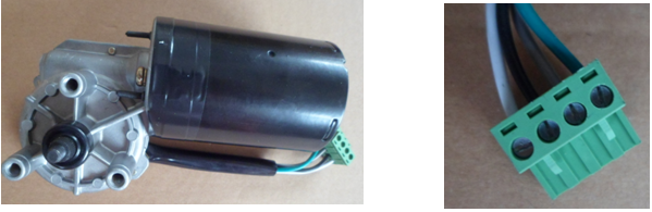 12VDC Permanent Magnet Worm Gear DC Motor for Industrial Machine Power System