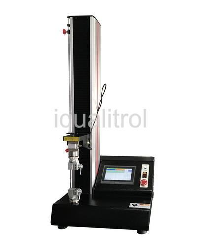 Cheap Touch Controller Single Column Tensile Testing Machine 5KN / Material Testing Equipment for sale