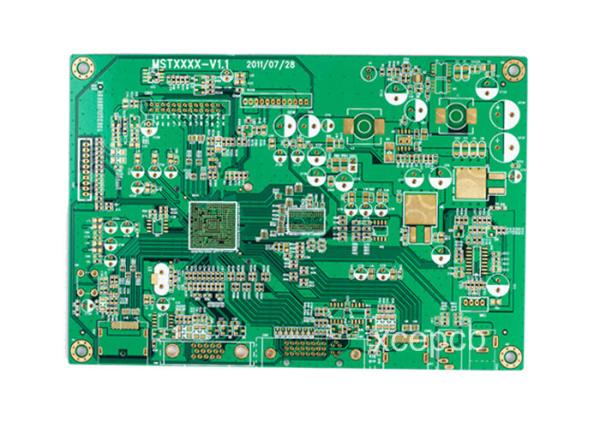 Cheap Customized 2 - 28 Layers High Frequency Multilayer PCB Circuit Board with FR4 / ROGERS / ISOLA for sale