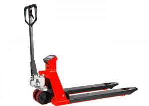 Quality Optional Wheels Carbon Steel SS Electric Pallet Jack With Weight Scale wholesale