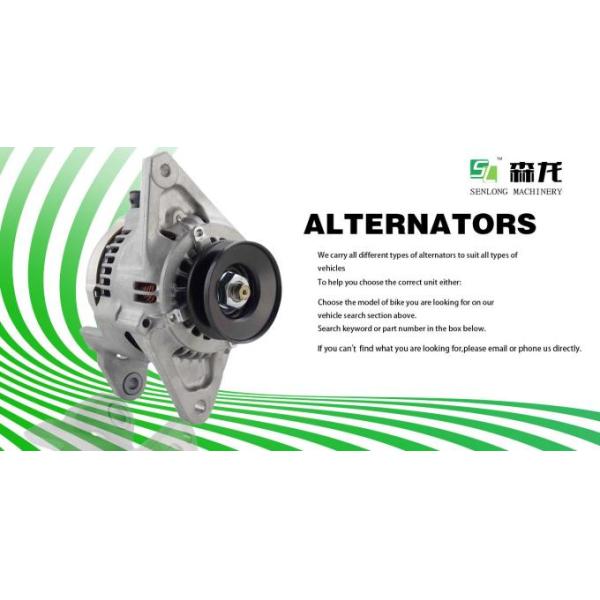 2Z0 903 015 24V 80A 9PK 0 124 555 001 12387N Excavator Alternator 5