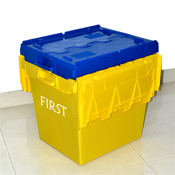Quality Plastic Storage Heavy Duty stacking and nesting Crates 67L wholesale