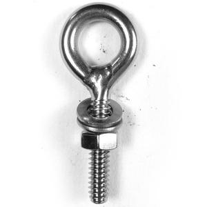 Quality Rigging Eye Bolts And Nuts  Ss Nut Eye Bolt 8mm Stainless Steel M4 Weld Eye Bolt With Nut wholesale