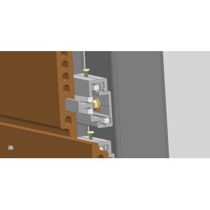 Customized made Stone Ear Hook Backbolt System