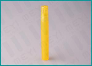 Quality Yellow Mini 10ml Perfume Atomizer , Logo Printing Refillable Perfume Pen  wholesale