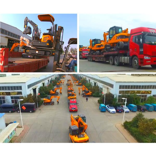 Ton Loader 10 3 Hydraulic Arm Rests Ht Huayee Import Jin Toho One 5 Mini Excavator Trench Bucket 1.5