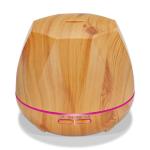 550ml Portable Wood Grain Diffuser With Remote Control