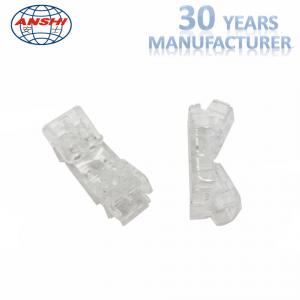 Quality Four Pair Inline IDC Terminal Block Transparent Lock Joint High Impact Material wholesale