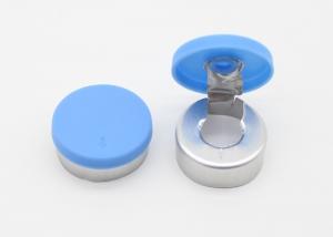 China 20.3*7.3mm Tear Off Caps Customized Logo Plastic PP And Aluminum Material on sale