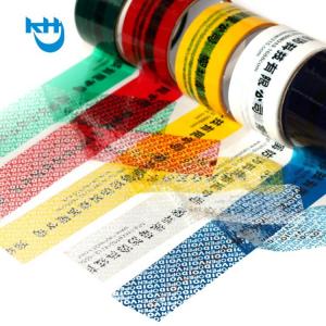 Quality Customizable Tamper Evident Tape Void Security Tape Anti Counterfeit wholesale