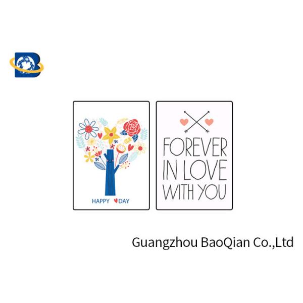 Valentine 3D Lenticular Card Lenticular Image Printing Similar To Holograms
