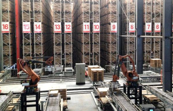 Cheap High Density Automated Warehouse Racking Systems , Flexible Steel Racking System for sale