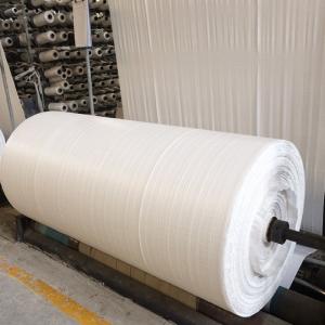 Quality Textile Lamination Plain Circular Tubular Pp Pe Woven Fabric Rolls Raffia For Bags wholesale