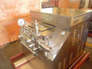 China Removable High Pressure Homogenizer Machine Easy To Operate 6000 L/H on sale