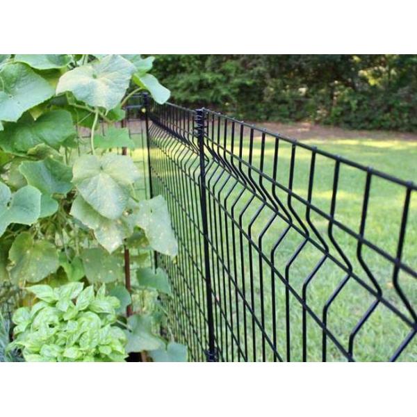 50×100mm 3D Security Fence Metal Wire Fence 5mm With Square Post