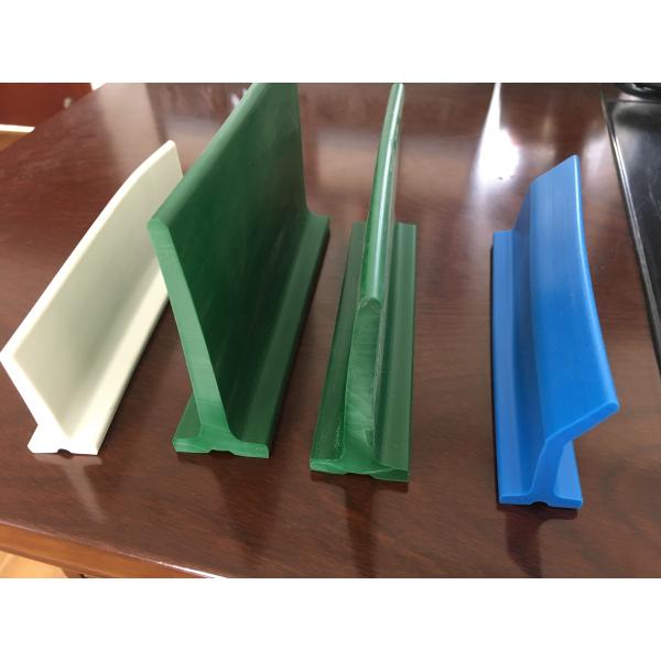 Back plate PU PVC for conveyor belts for tranmission, T profile PVC conveyor belts, baffle