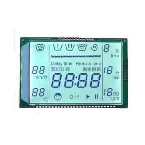 China Custom Shaped LCD Screen STN LCD Display Module Blue Segment Dynamic Driving on sale