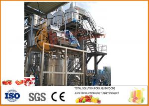 Quality Small Concentrated Tomato Paste Production Plant ISO9001 Certification wholesale
