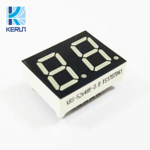 Quality Ultra Red 0.56in Dual Digit 7 Segment Display Common Anode For Digital Indicator wholesale