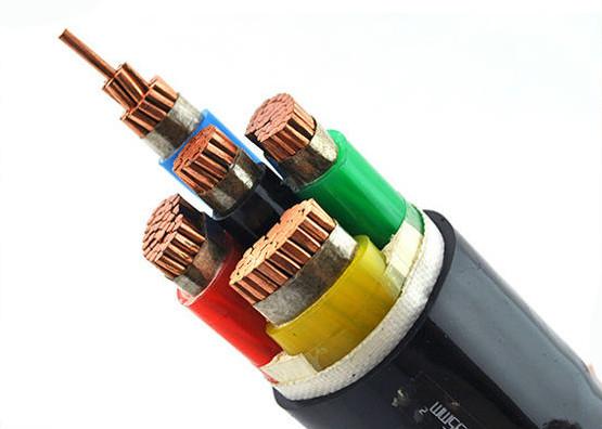 Cheap 0.6/1kV Heat Resistant 3 Core Cable , Outdoor LSZH Sheath PVC Copper Cable for sale