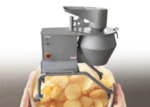 China Potato Chips Processing Machine With Wave And V - Cut Sharp Blade Can Change on sale