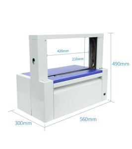 China Heavy Duty Bank Binding Machine Automatic money Book Note Bunding machine Currency Banknote Bundle Strapping Machine on sale