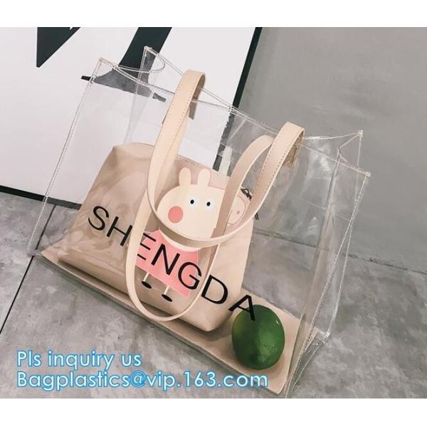 Customized Design Shiny PVC Handbags, summer beach jelly candy handbag, hot candy bag silicone jelly handbag trendy fash