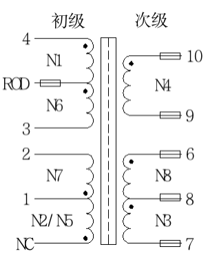 EF25 High-Frequency Transformer Manufacturer Customized DW3510