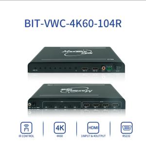 High reliability 4K multi monitor HDMI 2.0 input interface for multi desktop operation