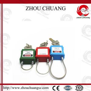 Quality stee cable shackle padlock wholesale