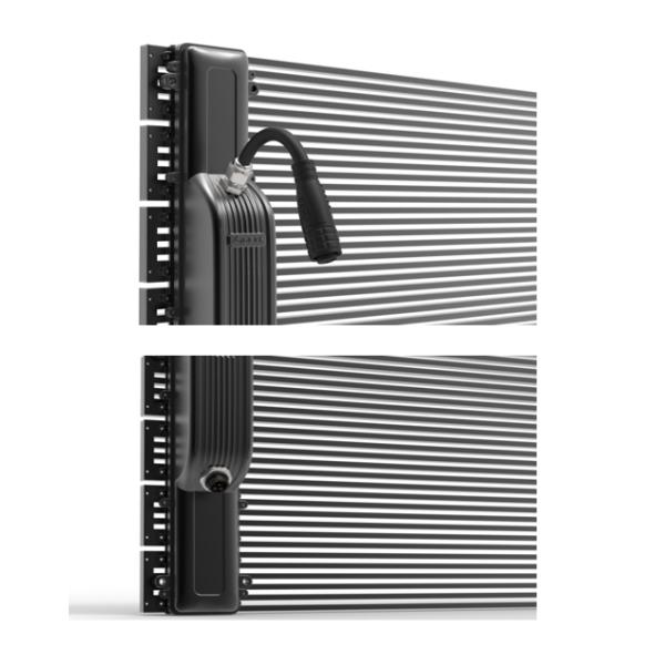 IP43 Waterproof Outdoor Transparent Led Screen Led Mesh Video Wall High Brightness P3.9-7.8