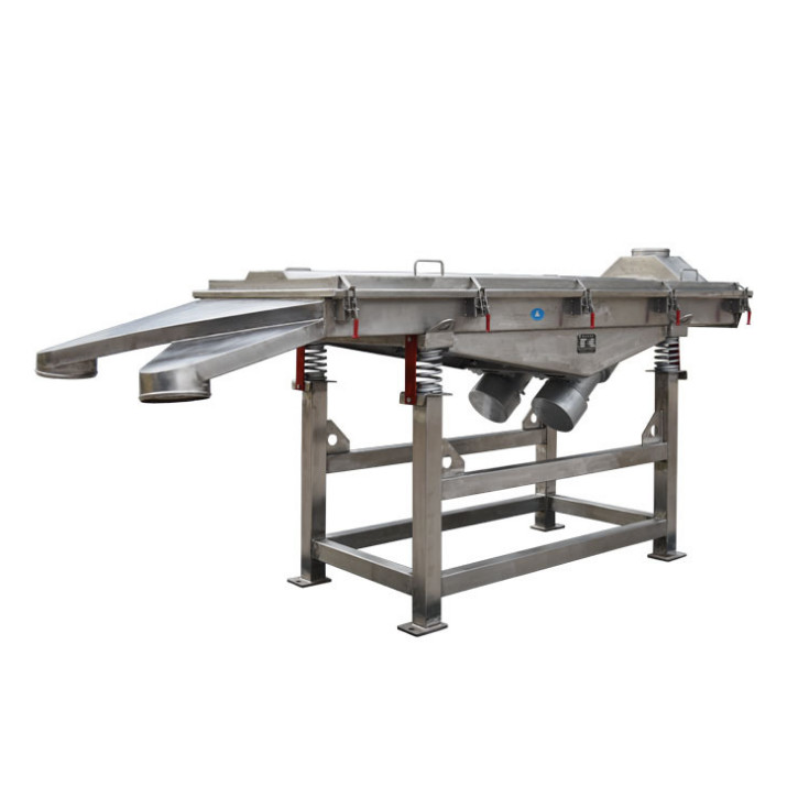 Good Quality 1-5 Layers Carbon steel Linear Vibrating Screen / sieve shaker for
