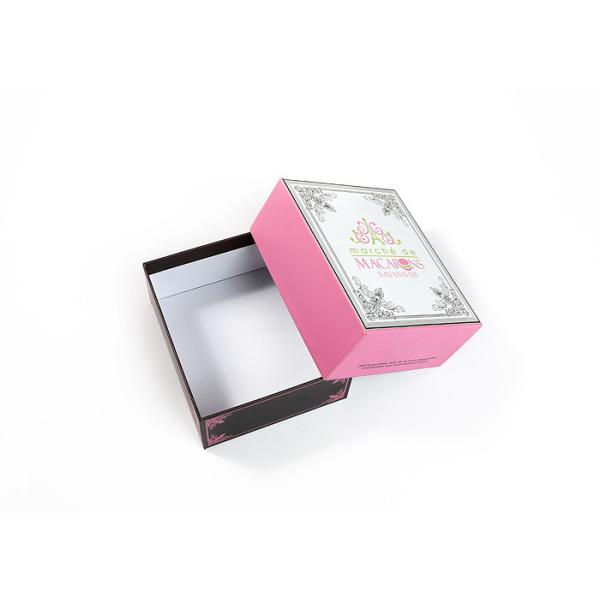 Custom Macaron Gift Box Paper Recyclable Chocolate Packaging With Plastic Lid