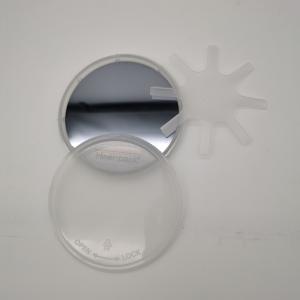 Quality Clear Polypropylene Single Wafer Carrier Set With Lid And Spring Base For Wafer Fab wholesale