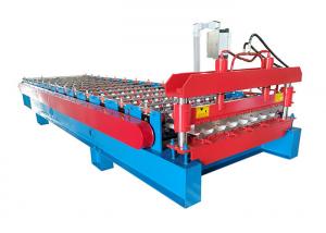 China PPGI Sheet With Ribs Metal Roof Making Machine Special For Custruction Company on sale
