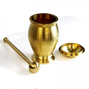 Quality ODM Medicine Pure Copper Mortar And Pestle Stainless Steel wholesale