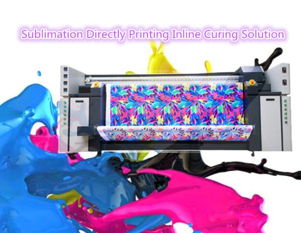 Cheap Intelligent Digital Textile Printing Machine Roll To Roll Type 1440dpi Solution for sale