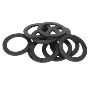 China Custom EPDM Rubber Nitrile Silicone Rubber Material Black Rubber Industrial Gasket on sale