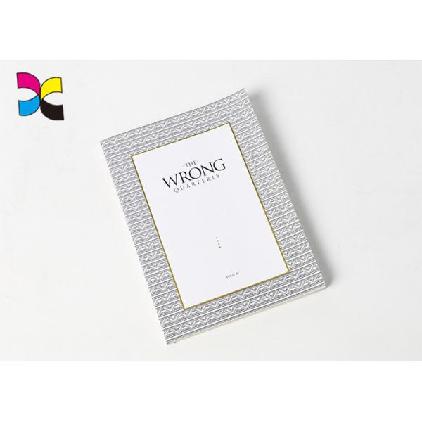 Simple Journal Book Printing Cmyk Matt Lamination Duplex Board Kraft Paper