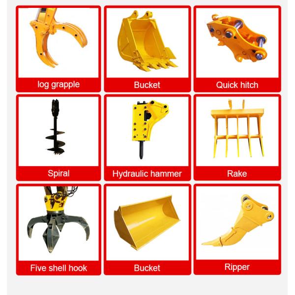 Ton Loader 10 3 Hydraulic Arm Rests Ht Huayee Import Jin Toho One 5 Mini Excavator Trench Bucket 1.5