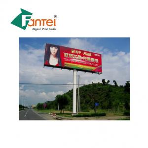 Quality Eco Solvent PVC Flex Banner 410gsm 300DX500D Digital Printing Material wholesale