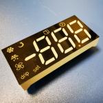 Customized multicolour Triple Digit 7 Segment LED Display Module for Refrigerato