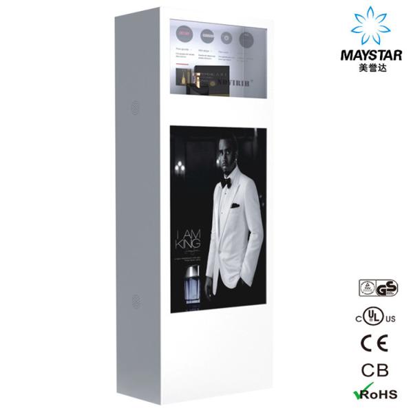 Cheap Small Transparent LCD Display Box , See Through LCD Screen 10 Points Touch for sale