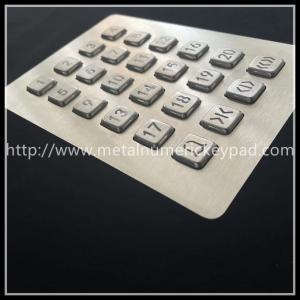Quality IP65 Waterproof Numeric Keypad Access Control Digital Metal Keyboard wholesale