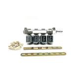 LPG CNG Fuel Injection System 2 Ohm Or 3 Ohm Grey Injector Rail for Autogas