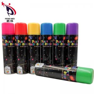 Quality Colorful Silly String Spray Party Crazy String Ribbon For Thanksgiving Festivals wholesale